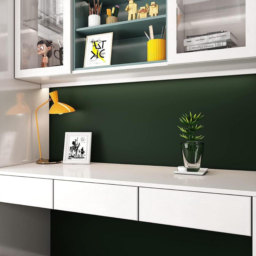 80Cm Wide Solid Color Matte Frosted Contact Paper Vinyl Self Adhesive Water-Repellent Wall Cover For Home Decor Peel And Stick Sticker