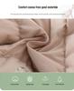 Girls' Winter Down Jacket 2025: Thick Fleece-Lined White Duck Coat for Kids