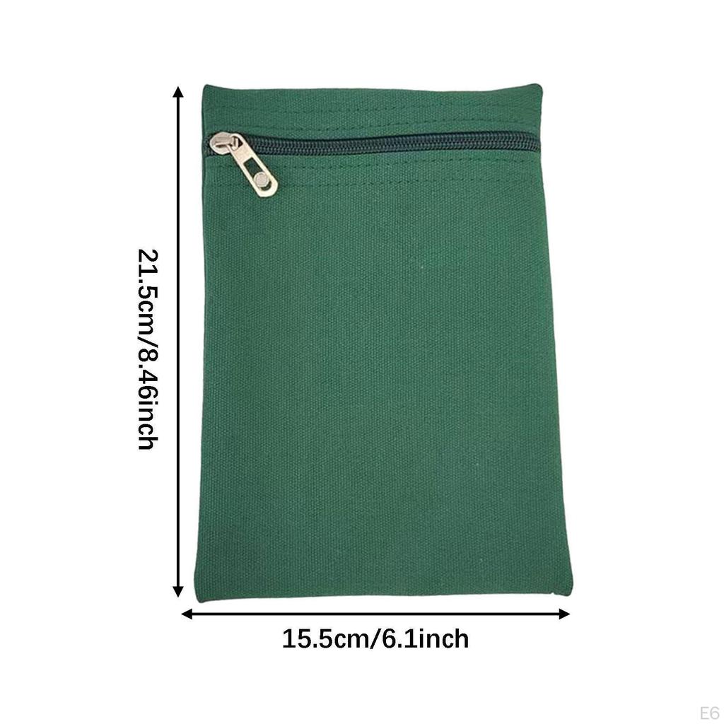 2 Pieces Sew in Pocket with Zipper,Travel,Security for Jackets Coats Sweatshirts Practical