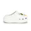 Crocs Crush Clog EVA Lemon Ice Cube Fruit Accessories Cute and Fresh Hole Shoes Women's Chartreuse Green