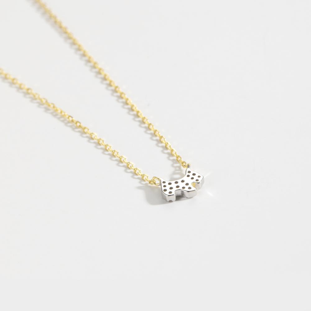ANDYWEN 925 Sterling Silver Bull Pendant Luxury Zircon Pave long Chain Necklace For Women Party