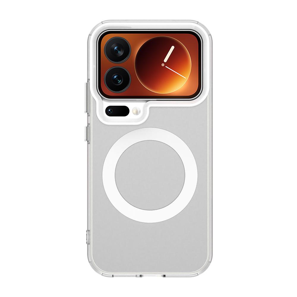 

Xiaomi 17 Pro Матовый защитный чехол с магнитной фиксацией цвета леденца, противоударный MS-SHY225 Xiaomi 14T