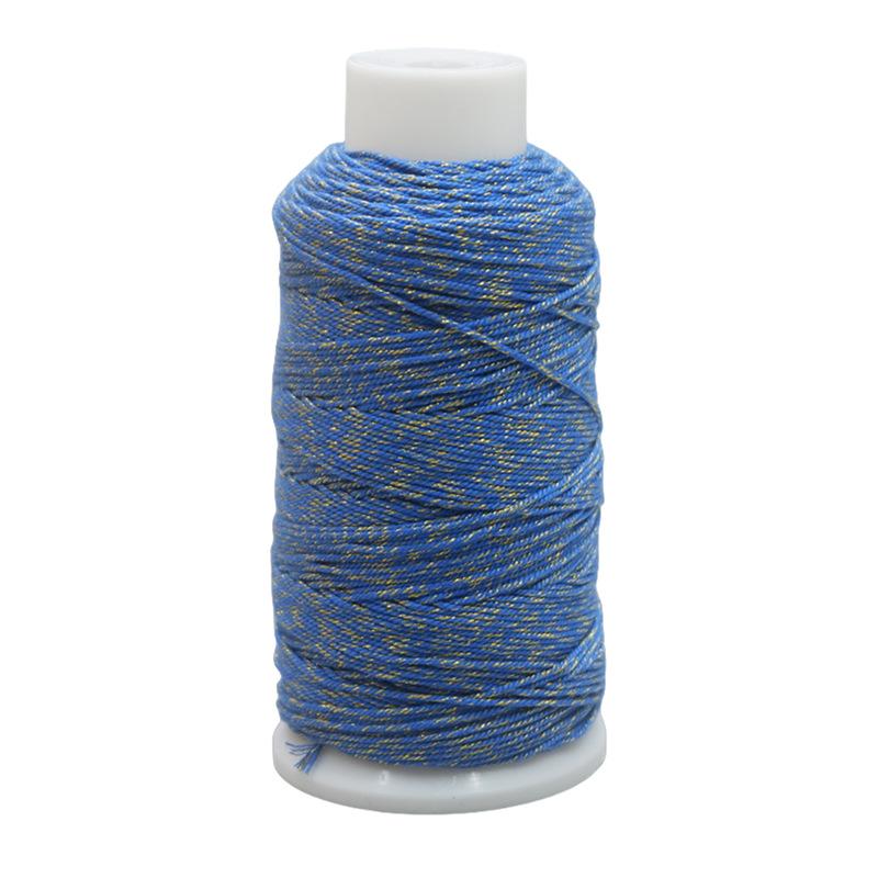 Large Roll 100G Gold Hand Rubbing Cotton Thread 1.0Mm Tibetan Hand Rope Tassel Thread Diy Wenwan Bodhi Special Braided Thread