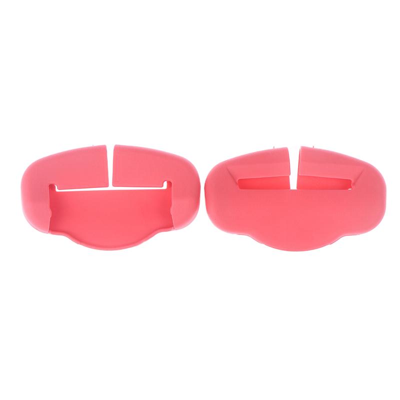 2Pcs Seat Belt Buckle Cover Anti-Scratch Rubber Car Seat Buckle Protector Clip Protection Cover Universal For SUV Sedan"