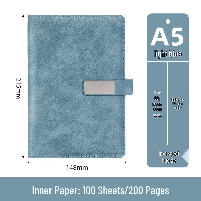 Custom A5 Notebook with Logo - Corporate Meeting Diary & Gift Box Set