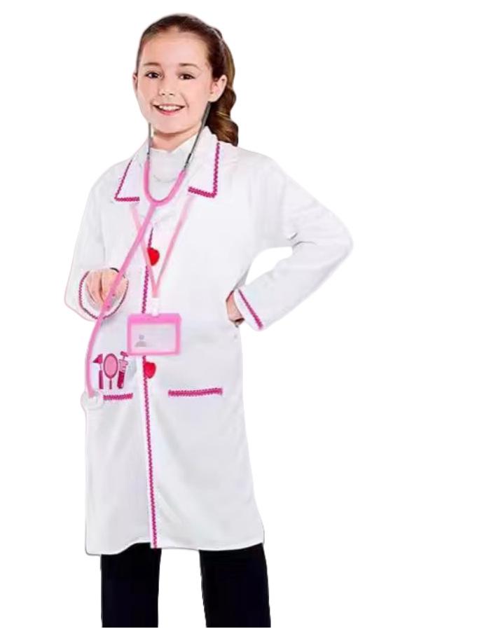 Детский лабораторный халат доктора и костюм для ролевых игр 110