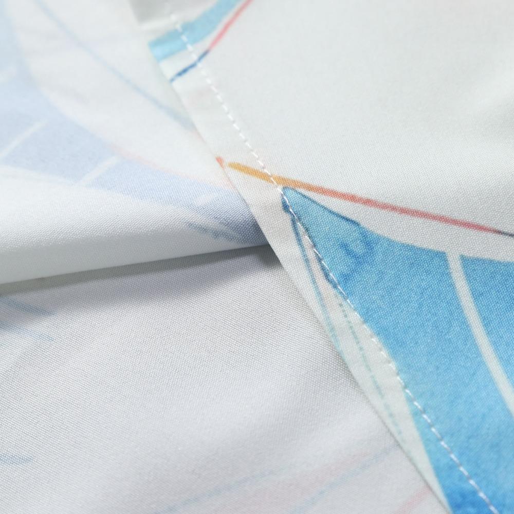 Summer Men's Short Sleeve Shirt Fashion Casual 3D Print Beach Holiday Loose Breathable Short Sleeve Men's Shirt