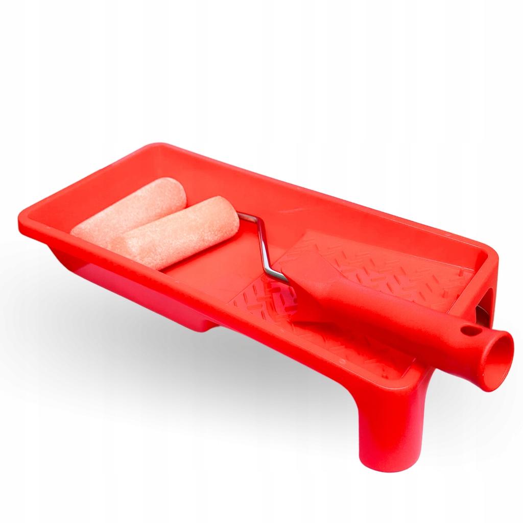 Painting Set with Paint Tray, 2 Rollers & Medium Handle