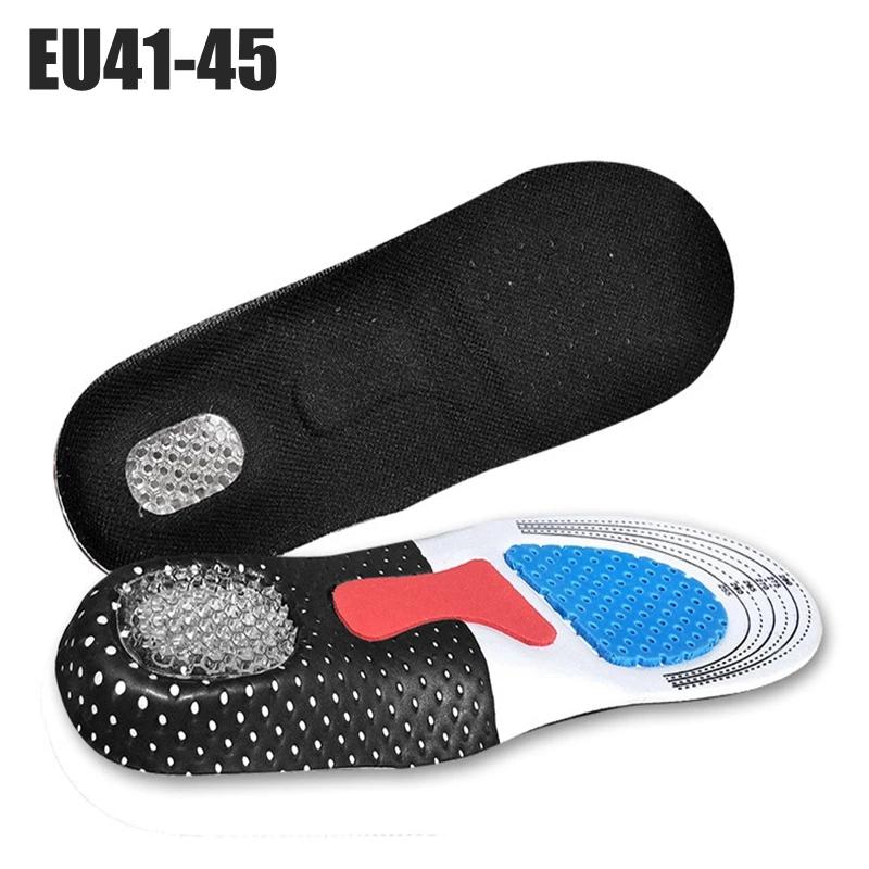 1Pair Sneakers Insole Men Silicone Shock absorbing Non slip Shoe Pads Arch Support Orthopedic Shoes Insoles for Feet