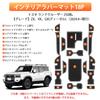 New Land Cruiser LC250 Prado 250 Series Rubber Mats Specially Designed for PRADO LC250 Interior Door Pocket Mats Noise Prevention Scratch Prevention