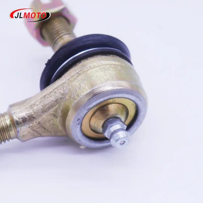 1 Paar M10-M10 Spurstangenkopf-Sätze Kugelgelenk-Schmiernippel Passend für China Elektrisches ATV 50cc 110cc 150cc 200cc 250cc 300cc Buggy