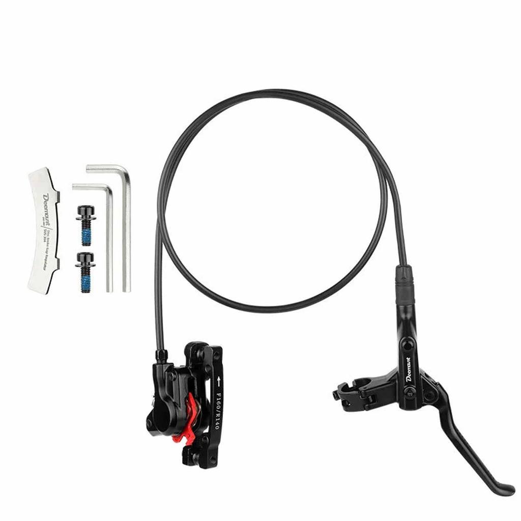 Faltbare Fahrradlenker mit Bremsscheiben - Bremszangen-Kit - Premium Falt-Bremskomponenten & Lenker-Set