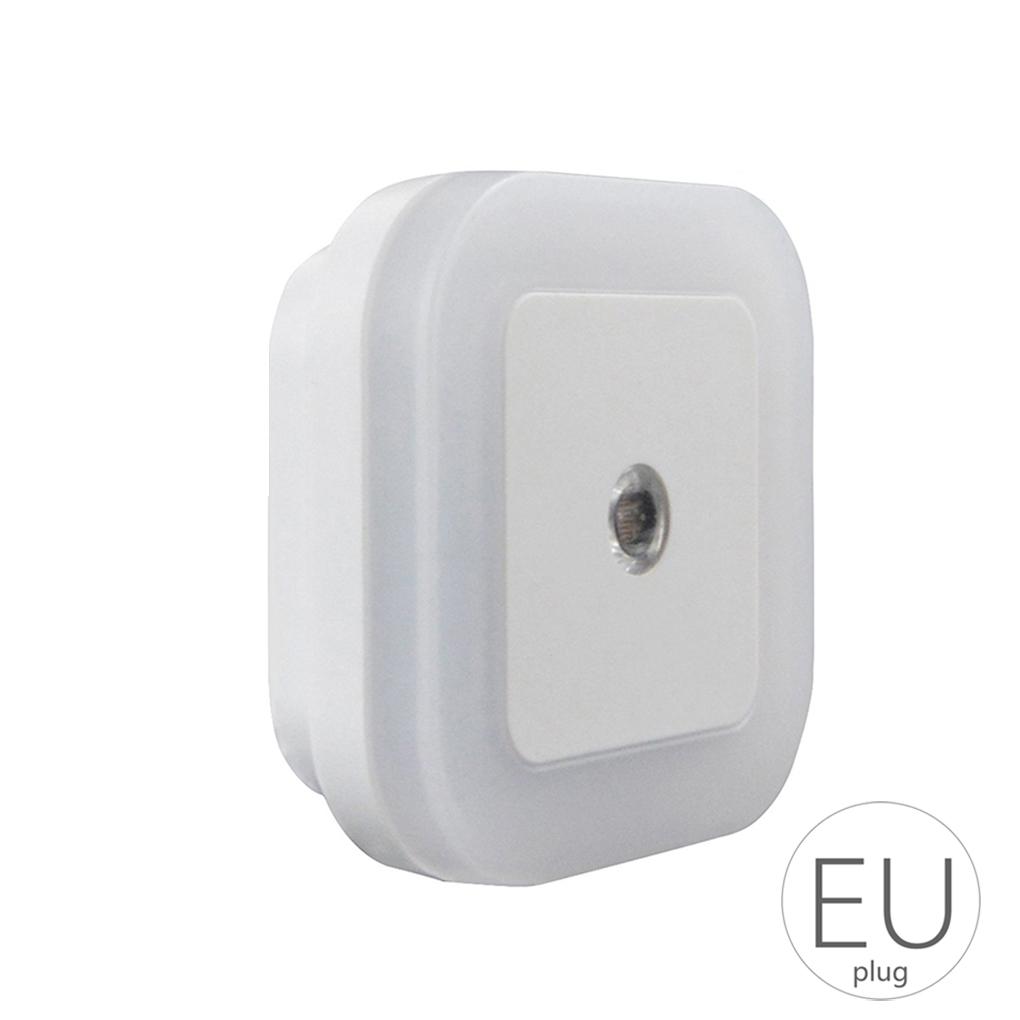 Mini Smart LED Night Light Auto Sensor Control Children Bedroom Lamp US EU Plug
