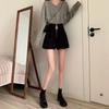 High Waist Slim Fit Zipper Shorts - Wide Leg Casual Summer 2026