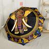 Elegant Yin Yang Elephants Outdoor Automatic Umbrella Sturdy 8 Rib Shaft Lightweight Travel Essential Fashionable Accessory Spiritual Gift