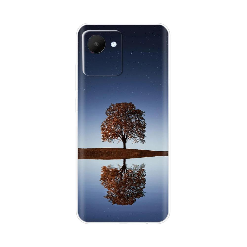 Etui Torba na Telefon Komórkowy Do Realme C30 Etui RealmeC30S Pokrowiec Do OPPO Realme C30S C30 s RealmeC30 Miękki Przezroczysty Silikonowy Tylny Pokrowiec