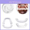 Teeth Lower Upper Dental Veneers Denture Tooth Cover Simulati Set