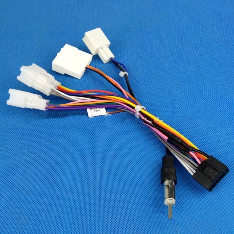 16-stykowy adapter kabla wtyczki Adapter kabla do okablowania radia Adapter kabla do samochodowego radia Adapter kabla do okablowania radia samochodowego