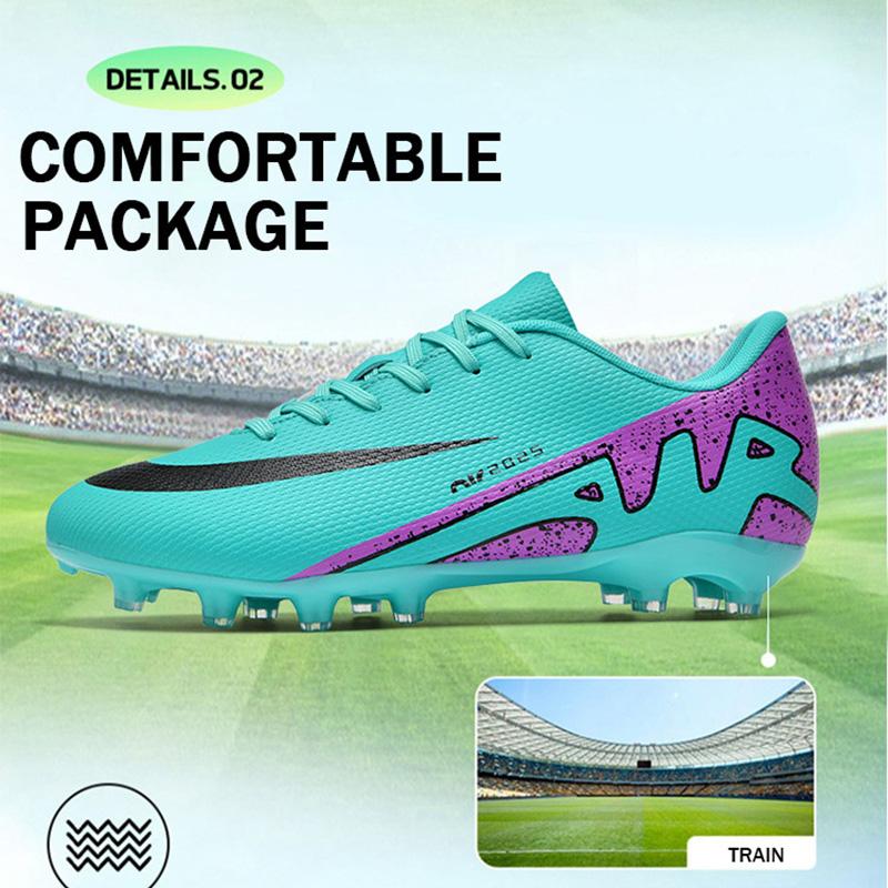 Kindermaat 33-47 Lange Korte Noppen Voetbalschoenen Voetbalveld Schoenen Unisex Maatschappij Trainingswedstrijd Volwassen Voetbalschoenen