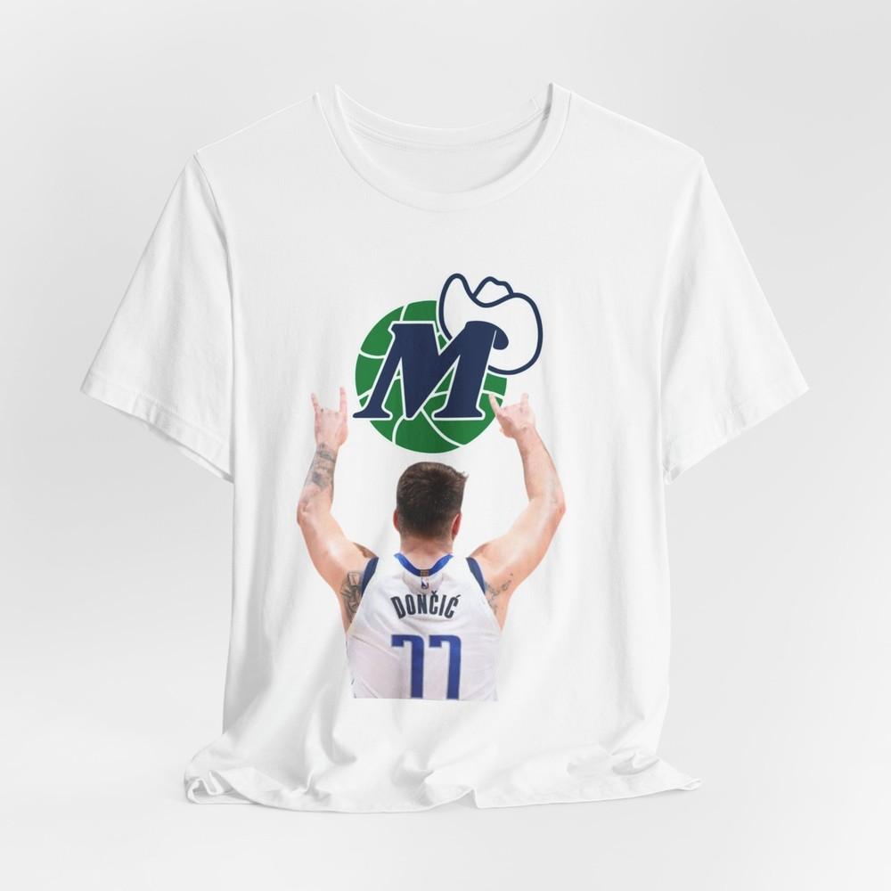 Даллас Маверикс Винтажный Логотип НБА Лука Дончич Спортивная Майка Футболка Унисекс Футболка XXXL