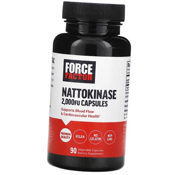 

Наттокиназа в капсулах, Nattokinase 2000, Force Factor 90 вегкапс (72641011) 90vcaps