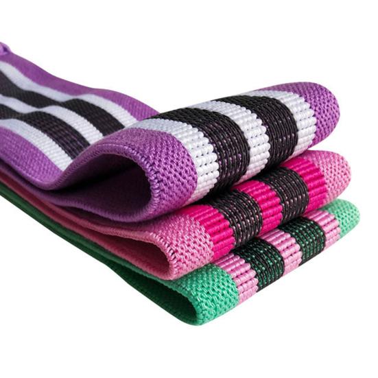 3Pcs Resistance Band Men Women Glutes Hip Building Booty Band Yoga Legs Elastic Exercise Band Stretching Training Band Home