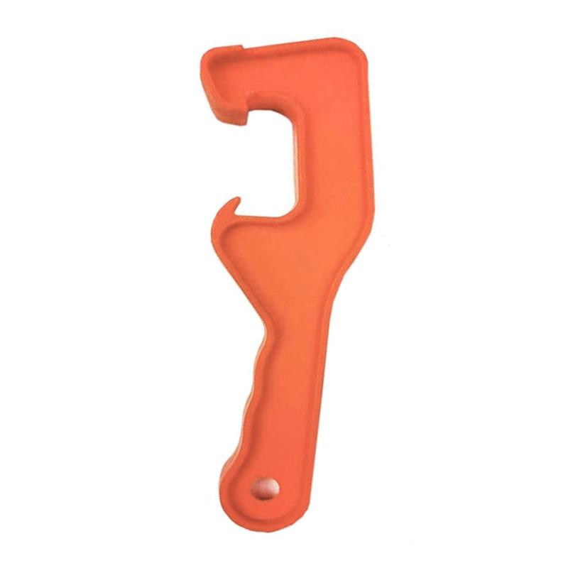 Paint Can Opener Bucket Opener Wrench Tool Plastic Bucket Lid Opener Lid Remover for Industrial Household Portable