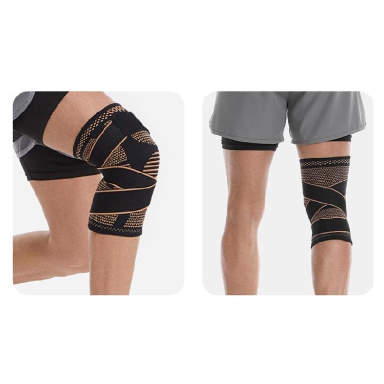 Breathable Knee Support Multifunctional Knee Brace Adjustable Knee Compressions Sleeves Copper Knee Pads for Adult