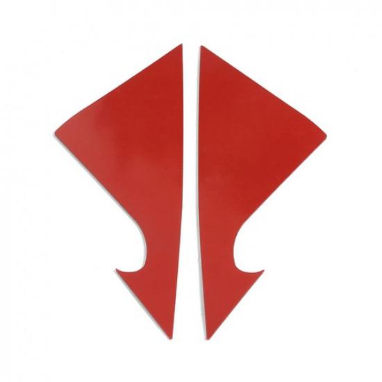 Glossy Piano Black Side Rearview Mirror A-Pillar Sticker For Infiniti G37 07-13