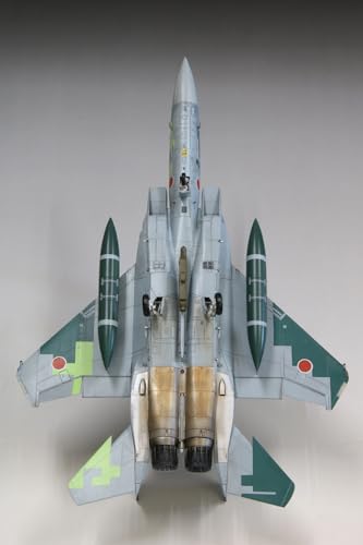 Fine Molds 1/72 Düsenflugzeug Serie, Japanische Luftselbstverteidigungsstreitkräfte F-15DJ Aggressor, Digitale Tarnung, Grün, Plastikmodell, FK05 (Flugzeug)
