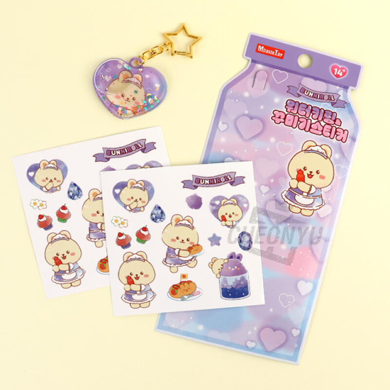 

[Olympus] Брелок для ключей с водным элементом Anyrolls + Декоративные наклейки Single product