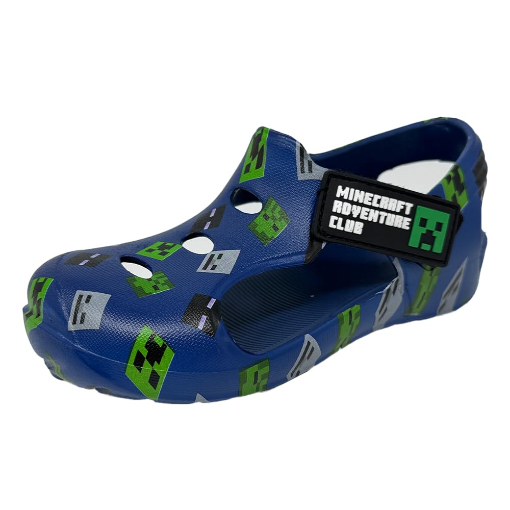 

Minecraft Kids Velcro EVA Sandals 1S5218H (Navy, Japanese Shoe Size, Kids, Numeric, 19.0 cm)