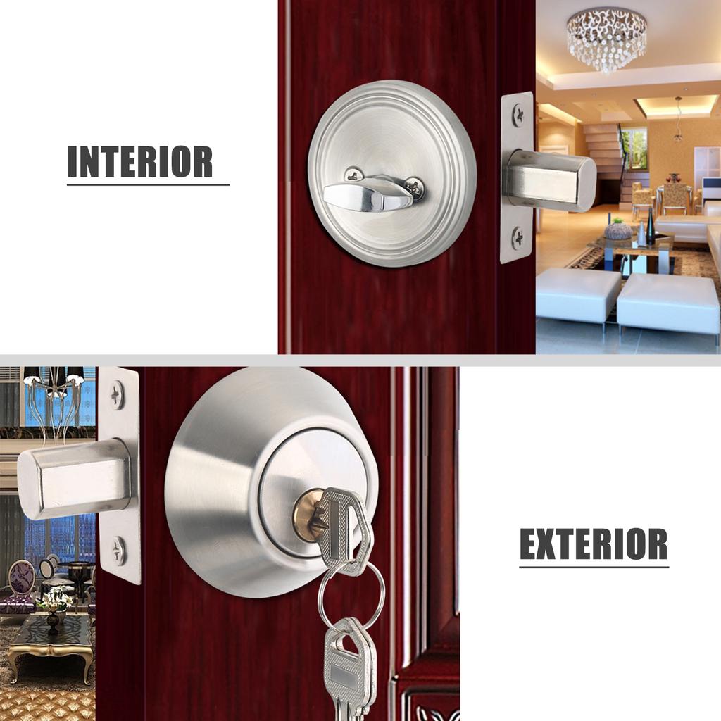 Trknauf Lockset Mit 3 Schlsseln Privacy Griff Schlafzimmer Badezimmer