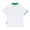 Opeuwikendeu Green Checkerboard Pique Polo Short Sleeve T-Shirt For Women