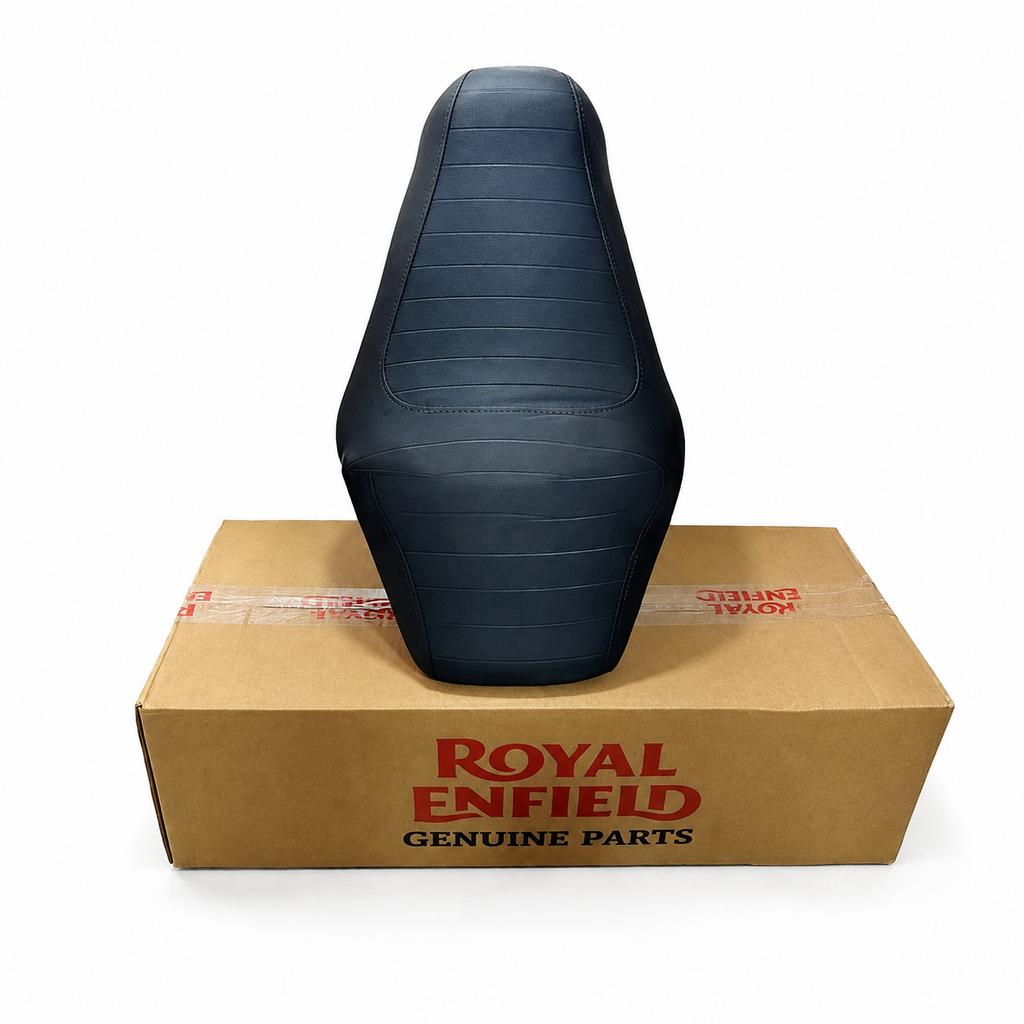 Royal Enfield "Scram 411 Black Dual Seat"