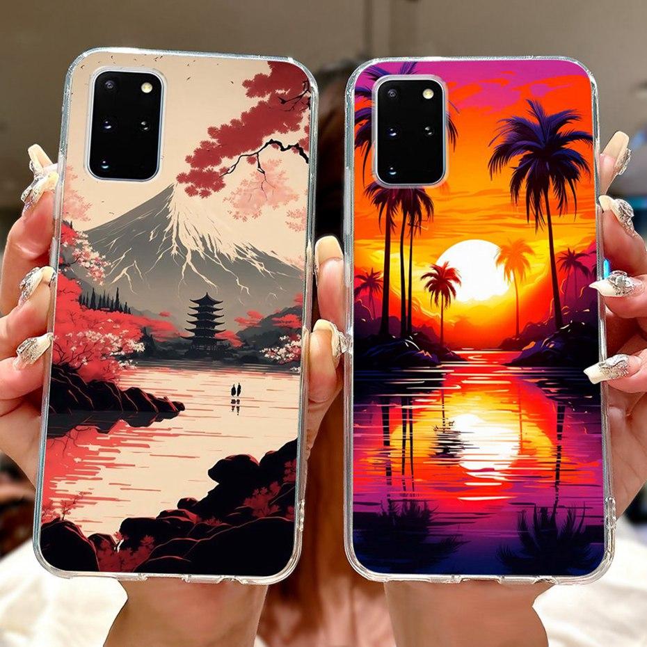 Fashion Painting Case For Samsung Galaxy S20 S20+ S20 FE 5G Soft Silicone TPU Phone Cases For Samsung S20 S 20 Plus S20FE Bumper