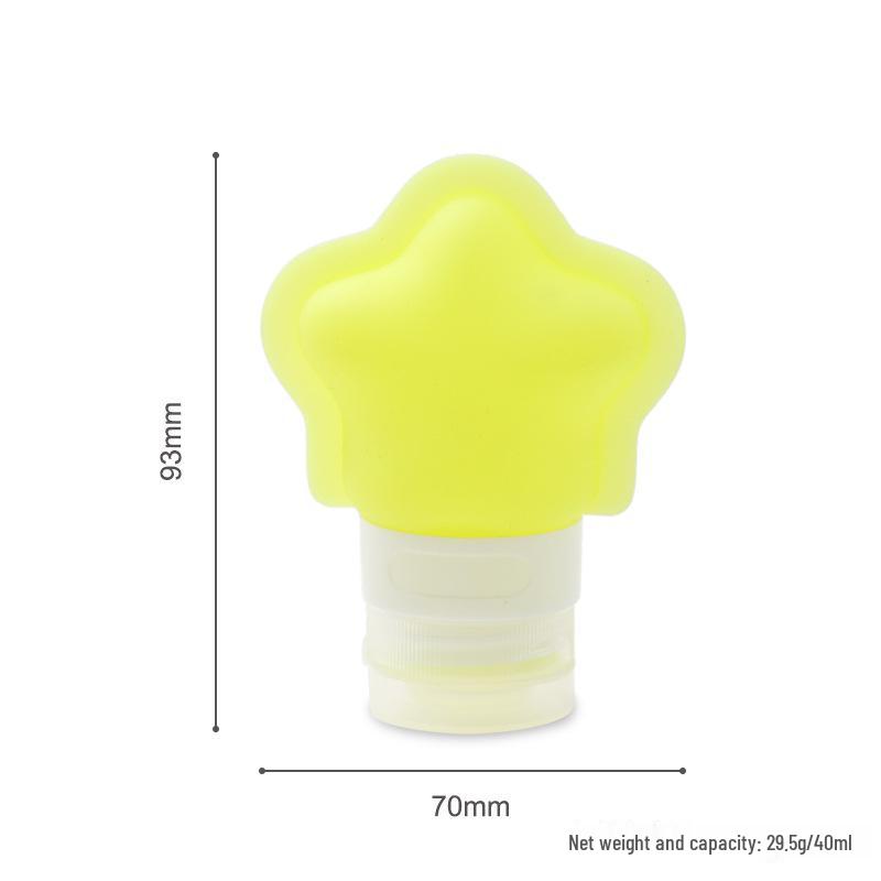 Neue grenzüberschreitende Silikon-Reiseflaschen zum Nachfüllen für Duschgel und Shampoo