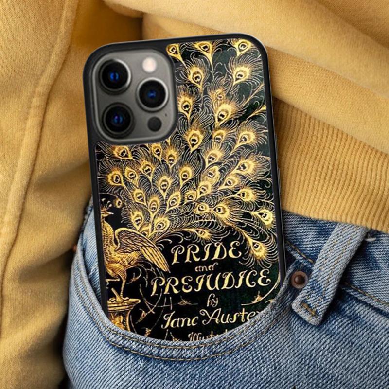 Pride And Prejudice Jane Austen Soft Phone Case for iPhone 17 Air 16e Pro Max 15 Pro 13 14 Plus 11 12 MagSafe Magnetic Coque