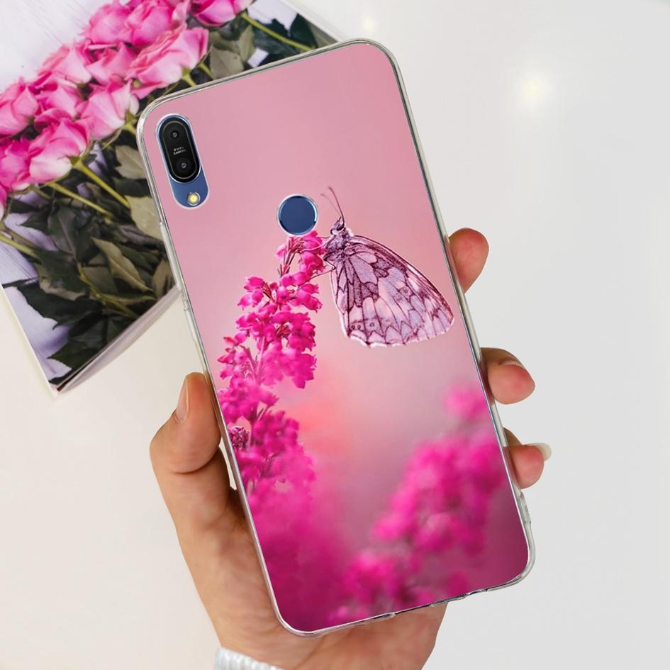 5.99" Case For Asus Zenfone Max Pro (M1) ZB601KL ZB602K Cover X00TDB Fashion Pattern Clear Soft Silicone Fundas Phone Back Cover