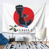 Mazinger Z Goldorak Actarus Grendizer Maske Wandteppich Wandbehang Ästhetische Heimdekoration Wandteppiche für Wohnzimmer Schlafzimmer