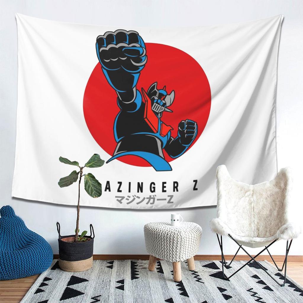 Mazinger Z Goldorak Actarus Grendizer Maske Wandteppich Wandbehang Ästhetische Heimdekoration Wandteppiche für Wohnzimmer Schlafzimmer