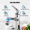 Wasserhahn Wasserfilter Reiniger Küchenarmatur Filtration Aktivkohle Entfernt Chlor Fluorid Schwermetalle Wasserenthärter