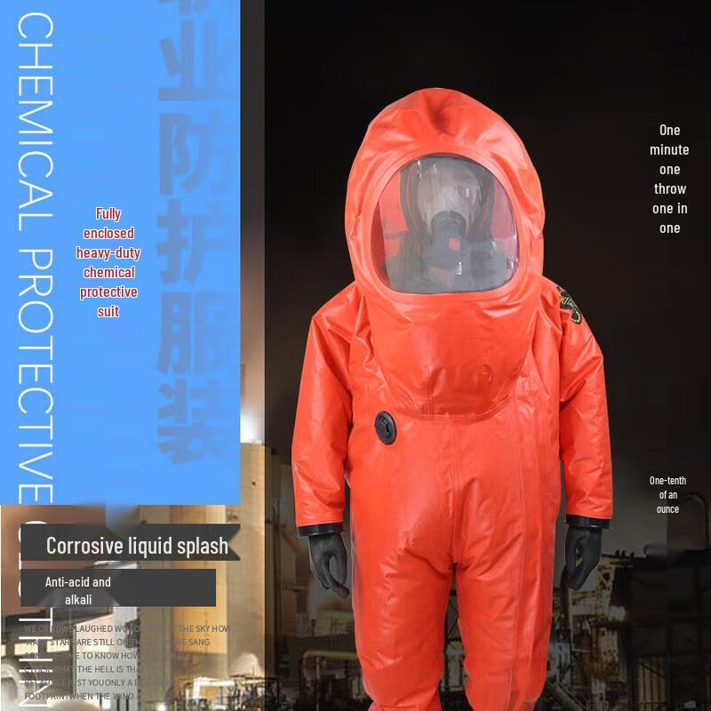 WEZHO Heavy-Duty Chemical Protective Suit