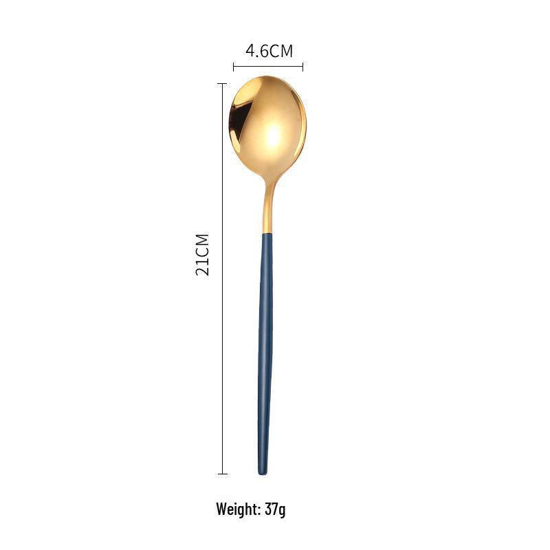 European High-Value Stainless Steel Tableware Set: Portuguese Knife, Fork, and Spoon for Hotels and Western Dining