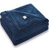 AYO Single Towel Blanket, 100% Cotton, Stylish Air Blanket, Quilted Blanket, Antibacterial, Lightweight, Soft To the Touch, Pill-Resistant, All-Season