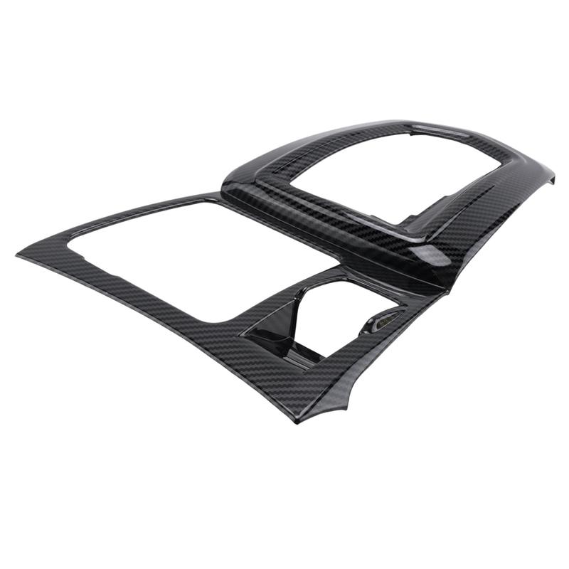 Shift Box Panel Cover for Nissan Qashqai J11 2014-2018 Carbon Pattern