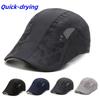 Sports Alphabet Lettering Printed An-Ti Uv Golf Baseball Cap Summer Cool Breathable Mesh Quick Dry Sunhat Running Newsboy Beret Cap Visors