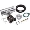 Universal Type-RS Turbo Blow off Valve Adjustable with 2.5" Aluminum Flange Pipe Adapter