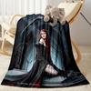 Gothic Style Blanket Ultra-Soft Suitable for Bedding Chair Sofa for All Occasions Stylish Decor Ideal Gift For Birthday Valentine'S Day