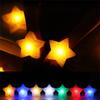 Pack of 6 Multi Color Flashing LED Bracelets LED Light Bracelets with Star Adornment for Immersive Party Experience